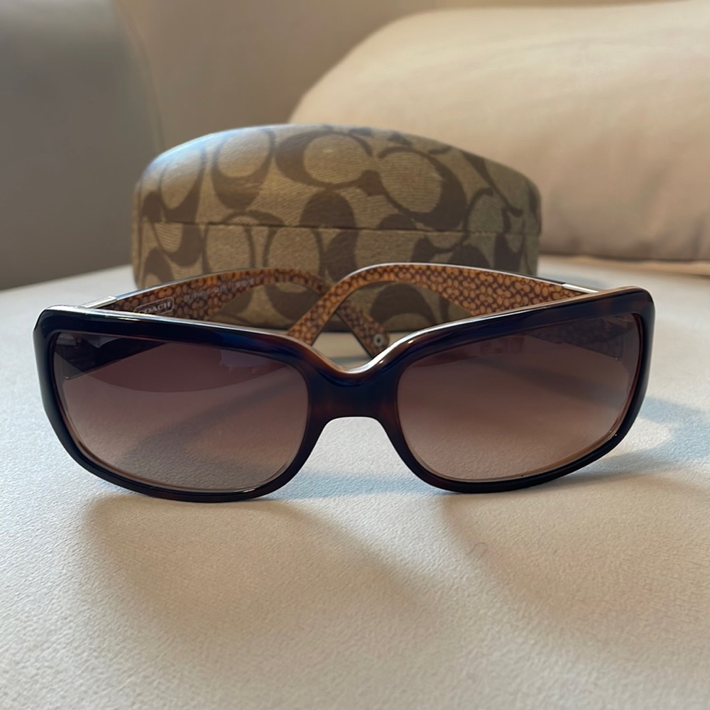 Coach sunglasses Delphine tortoise